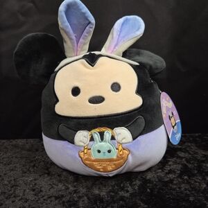 Disney Tsum Tsum Plush Bunny Ears Black & Lavender
